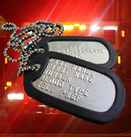 In Case of Emergency Dog Tags