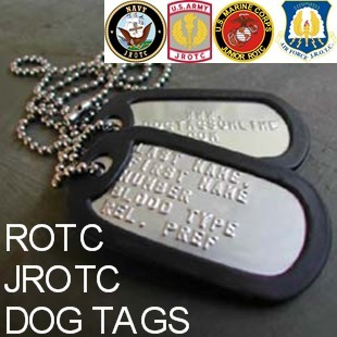 ROTC dog tags