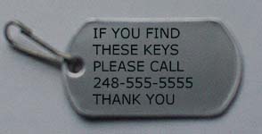 key tags samples