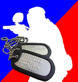 competition paintball dog tags